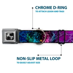 Dog Bone Seatbelt Buckle Collar - TJ-Bollt Cthulu