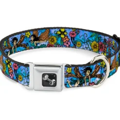 Dog Bone Seatbelt Buckle Collar - TJ-Flower Fairy