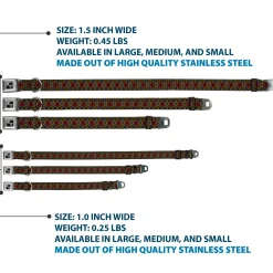 Dog Bone Seatbelt Buckle Collar - Aboriginal Black/Cream/Multi Color