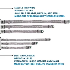 Dog Bone Seatbelt Buckle Collar - BD Keyboard