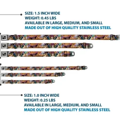 Dog Bone Seatbelt Buckle Collar - TJ-Fairy Gothic