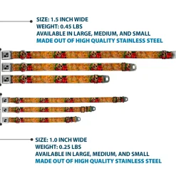 Dog Bone Seatbelt Buckle Collar - TJ-Dagger