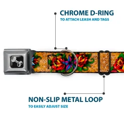 Dog Bone Seatbelt Buckle Collar - TJ-Stars