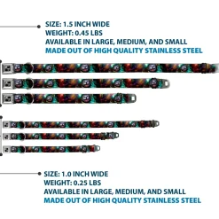 Dog Bone Seatbelt Buckle Collar - Astronaut Cat in Space