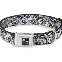 Dog Bone Seatbelt Buckle Collar - BD Chaos