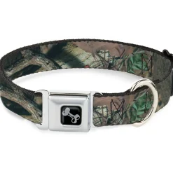 Dog Bone Seatbelt Buckle Collar - Mossy Oak Break-Up Infinity