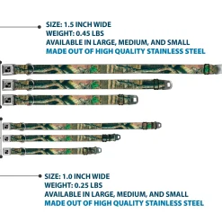 Dog Bone Seatbelt Buckle Collar - Mossy Oak Break-Up Infinity