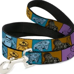 Dog Leash - Star Wars the Force Awakens Character and Icon Blocks Multi Color