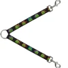 Dog Leash Splitter - Classic TMNT Expessions Battle Gear Gray Multi Color