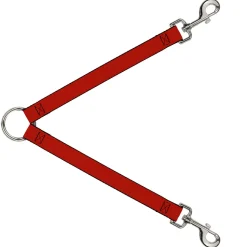 Dog Leash Splitter - Red Print
