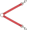 Dog Leash Splitter - Solid Salmon Orange