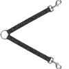 Dog Leash Splitter - Speckle Black/White