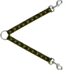 Dog Leash Splitter - Star Camo Olive/Gold