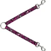 Dog Leash Splitter - Stargazer Black/Pink
