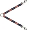 Dog Leash Splitter - Stars & Stripes Painting