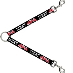 Dog Leash Splitter - Steaks w/MEAT Text
