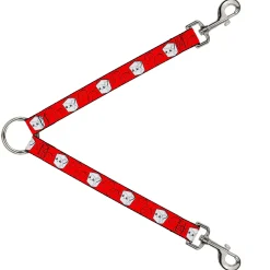 Dog Leash Splitter - Take Out/Fortune Cookies Red