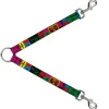 Dog Leash Splitter - Tapes Multi Neon