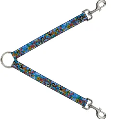 Dog Leash Splitter - Tattoo Johnny-Flower Fairy