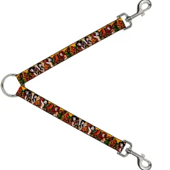 Dog Leash Splitter - Tattoo Johnny-Butterfly Girl