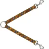 Dog Leash Splitter - Tattoo Johnny-Hearts & Roses