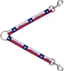 Dog Leash Splitter - Texas Flag/TEXAS
