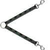 Dog Leash Splitter - Thin Green Line Flag Weathered Black/Gray/Green