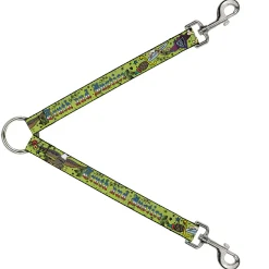 Dog Leash Splitter - Truth and Justice Green