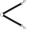 Dog Leash Splitter - Vinyl Records Stacked Black/Gray/Multi Color
