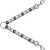 Dog Leash Splitter - VIVA LA REVOLUCION Che White/Black