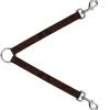 Dog Leash Splitter - Wood Grain Walnut