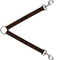Dog Leash Splitter - Wood Grain Walnut