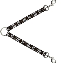 Dog Leash Splitter - Zebra