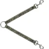 Dog Leash Splitter - Zig Zag Doodle Cream/Black