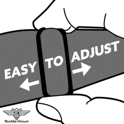 Dog Safety Seatbelt for Cars - Dominoes Black/White/Black