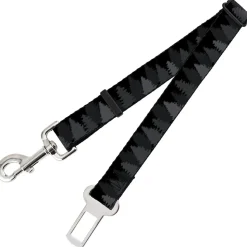 Dog Safety Seatbelt for Cars - Pine Tree Silhouettes Black/Grays