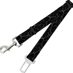 Dog Safety Seatbelt for Cars - Marble Black/Charcoal Gray