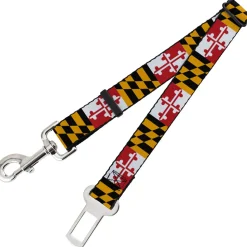 Dog Safety Seatbelt for Cars - Maryland Flags