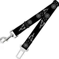Dog Safety Seatbelt for Cars - Dream Catcher Black/White