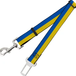 Dog Safety Seatbelt for Cars - Ukraine Flag Continuous