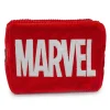 Dog Toy Hide and Seek Toy - MARVEL Red Brick Logo with Avengers Captain Marvel, Spider-Man and Thor Kawaii Faces