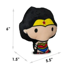 Dog Toy Plush - Chibi Wonder Woman Standing Pose