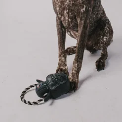 Dog Toy Plush Rope Toy - Star Wars Darth Vader Plush Black Gray Round Rope