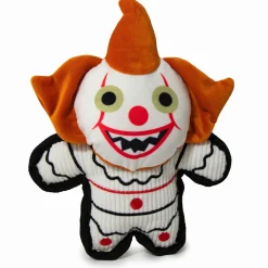 Dog Toy Squeaker Corduroy Plush - It Pennywise Red Balloon Pose