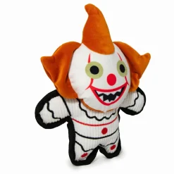 Dog Toy Squeaker Corduroy Plush - It Pennywise Red Balloon Pose