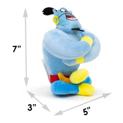 Dog Toy Squeaker Plush - Aladdin Genie Sitting Pose