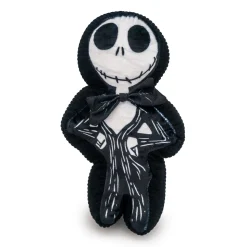 Dog Toy Squeaker Plush - A Nightmare Before Christmas Jack Skellington Standing Pose Black