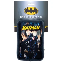 Dog Toy Squeaker Plush - Batman and Catwoman Jim Lee Hush Pose Comic Book Replica