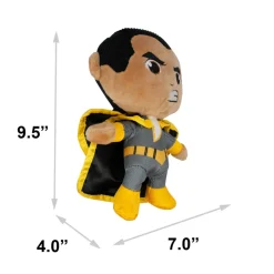 Dog Toy Squeaker Plush - Black Adam Chibi Standing Pose