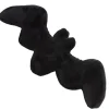 Dog Toy Squeaker Plush - Batman Bat Shape Black